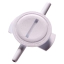 BD Alaris Microbore Tubing with Pressure Sensing Disc, 0.2 Micron Filter and Fixed Male Luer Lock, 100/Pack