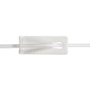 BD Alaris Infusion Set with Check Valve, 6, 75 & 95 inches (3) Needle-Free Valves and 2-Piece Male Luer Lock, 20/Pack