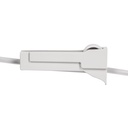 BD Alaris Non-Vented Blood Set with 180 Micron Filter, Low Sorbing Tubing Segment, (1) 65 inch Needle-Free Valve and 2-Piece Male Luer Lock, 10/Pack