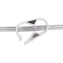 BD Pressure Rated Extension Set with MaxPlus Clear Needleless Connector, Pinch Clamp and Male Spin Lock, 50/Pack