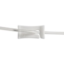 BD 14 inch Minibore Extension Set with Maxplus Clear Needleless Connector, Removable Slide Clamp and Male Spin Lock, 50/Pack