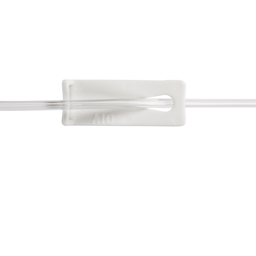 BD Minibore Pressure Rated Extension Set with Removable Maxplus Clear Needleless Connector, Non-Removable Slide Clamp, Needleless Y-Site and Male Spin Lock, 50/Pack