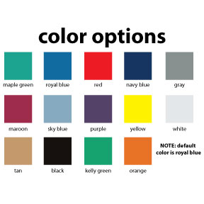 CanDo Exercise Mat - Non Folding - 2" EnviroSafe Foam with Cover - 2' x 6' - Specify Color