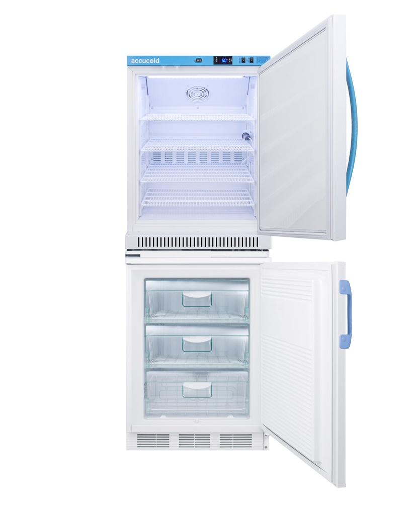 24" Wide All-Refrigerator/All-Freezer Combination