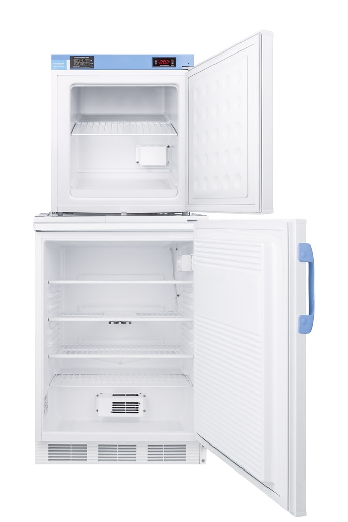 24" Wide All-Refrigerator/All-Freezer Combination