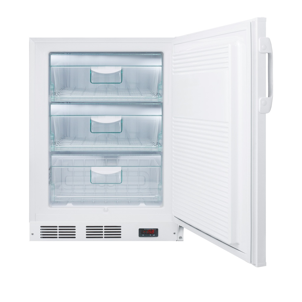 24" Wide Built-In All-Freezer, ADA Compliant