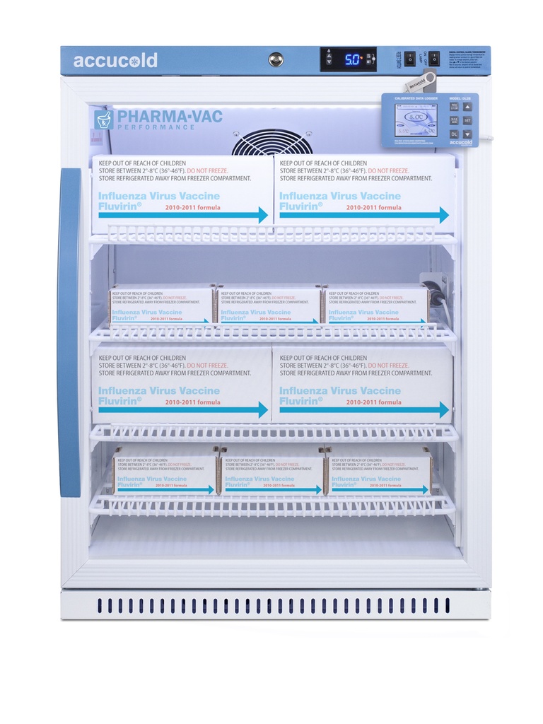 6 Cu.Ft. Vaccine Refrigerator, ADA Height