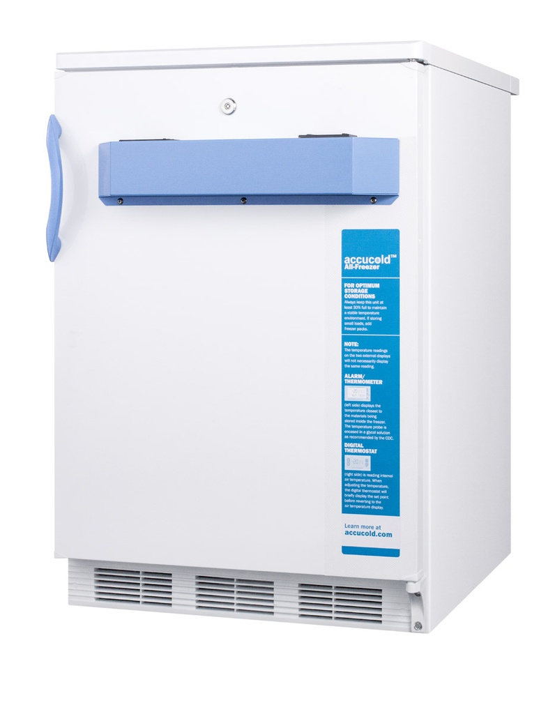24" Wide Built-In All-Freezer