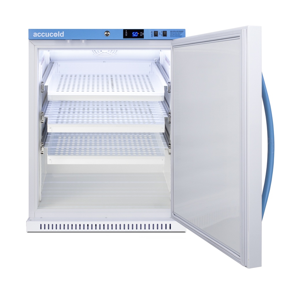6 Cu.Ft. ADA Height Vaccine Refrigerator, with Removable Drawers