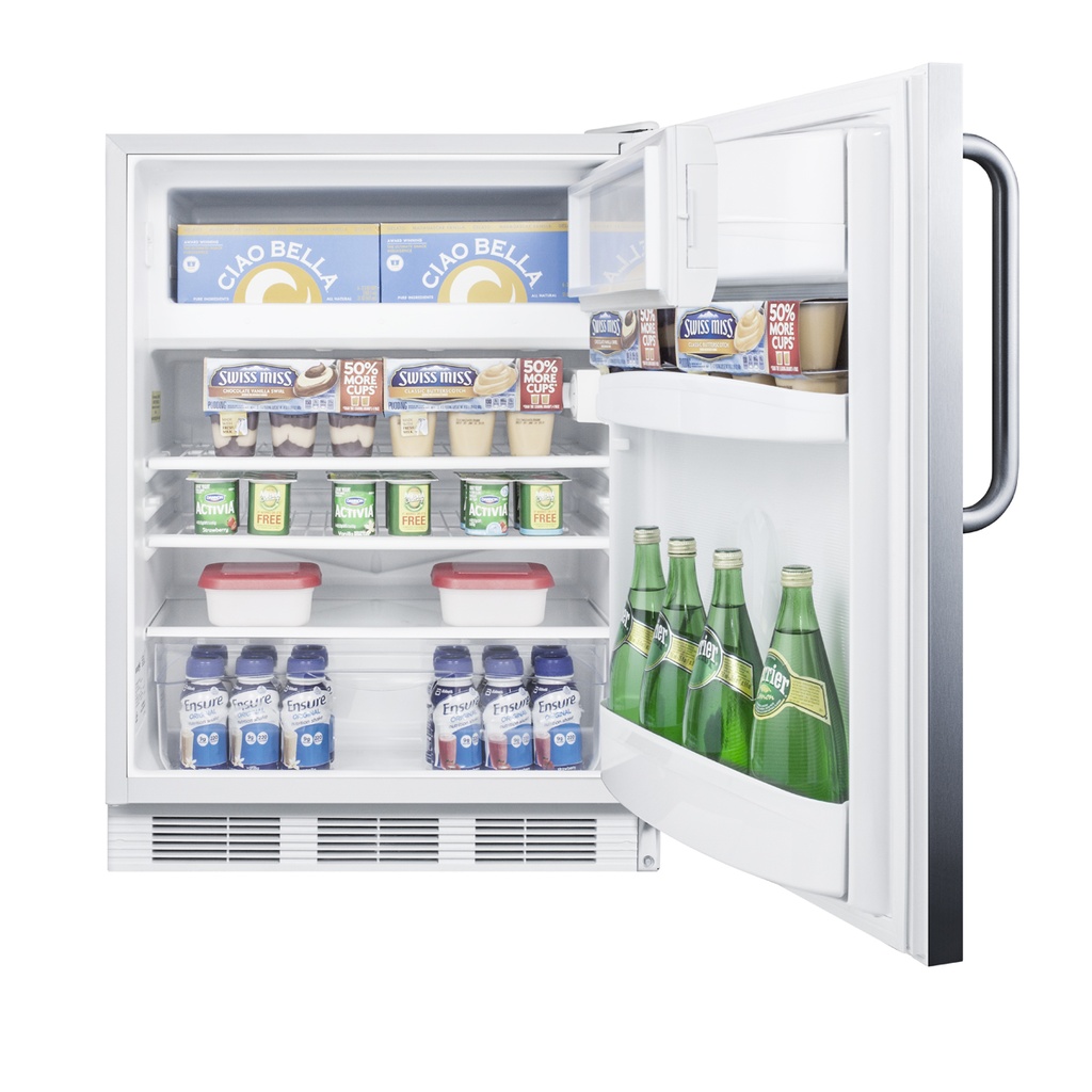 24" Wide Built-In Refrigerator-Freezer, ADA Compliant