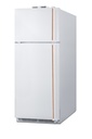 30&quot; Wide Break Room Refrigerator-Freezer with Antimicrobial Pure Copper Handle