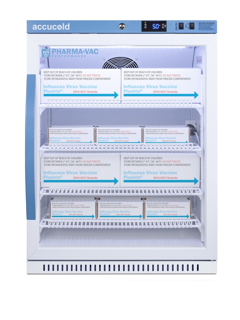 6 Cu.Ft. Vaccine Refrigerator, ADA Height