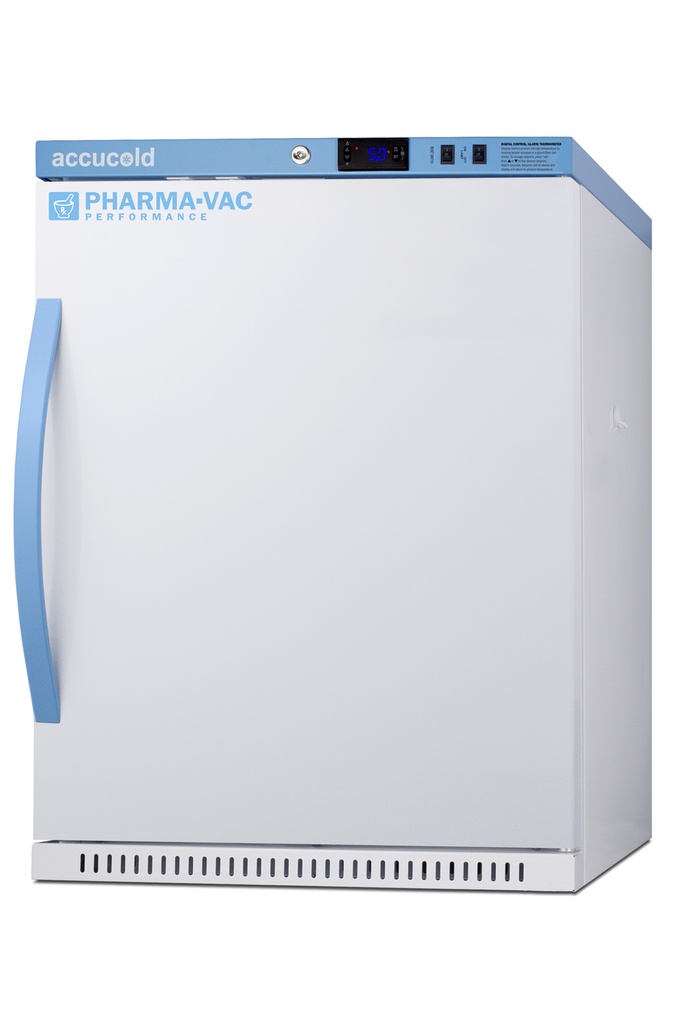 6 Cu.Ft. Vaccine Refrigerator, ADA Height