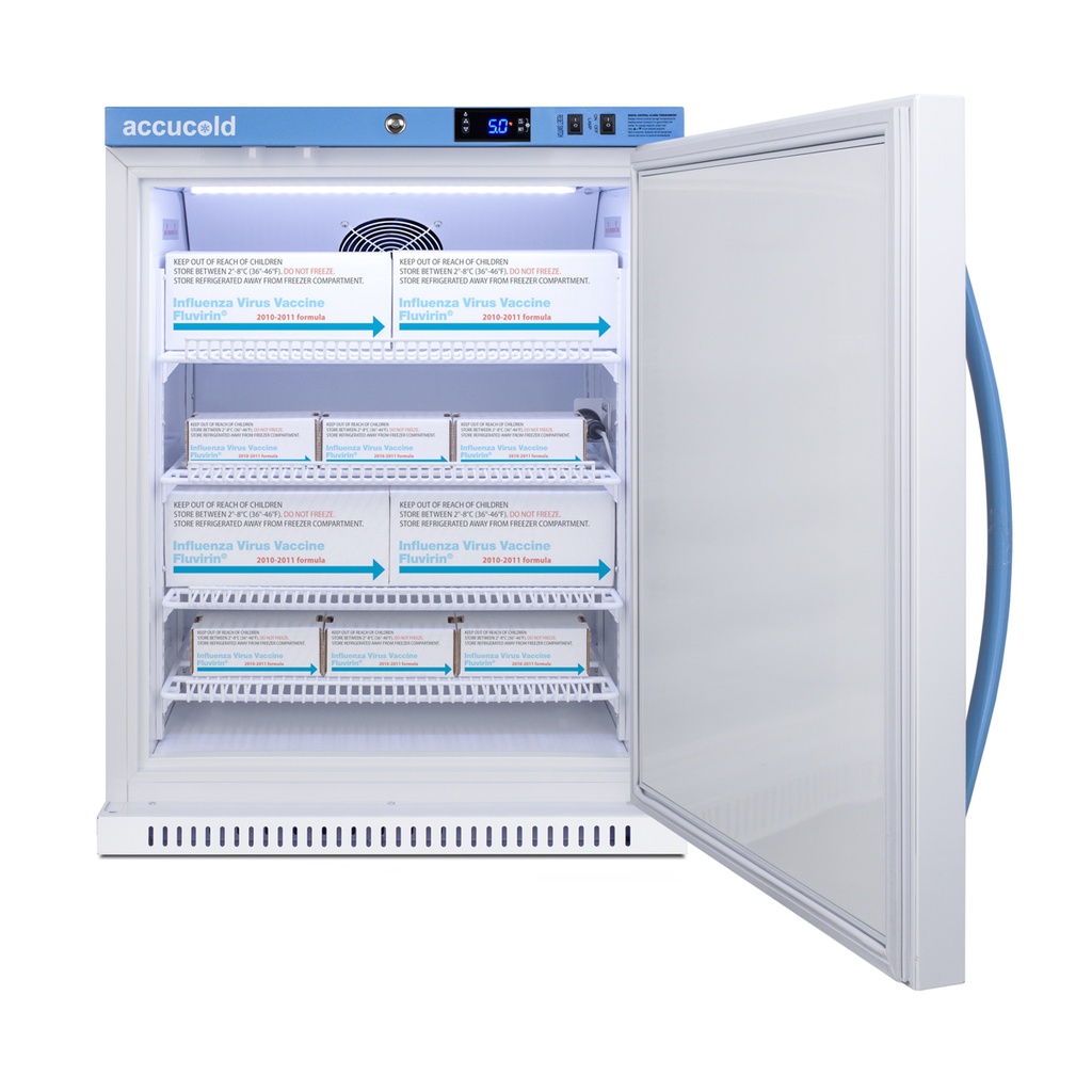 6 Cu.Ft. Vaccine Refrigerator, ADA Height