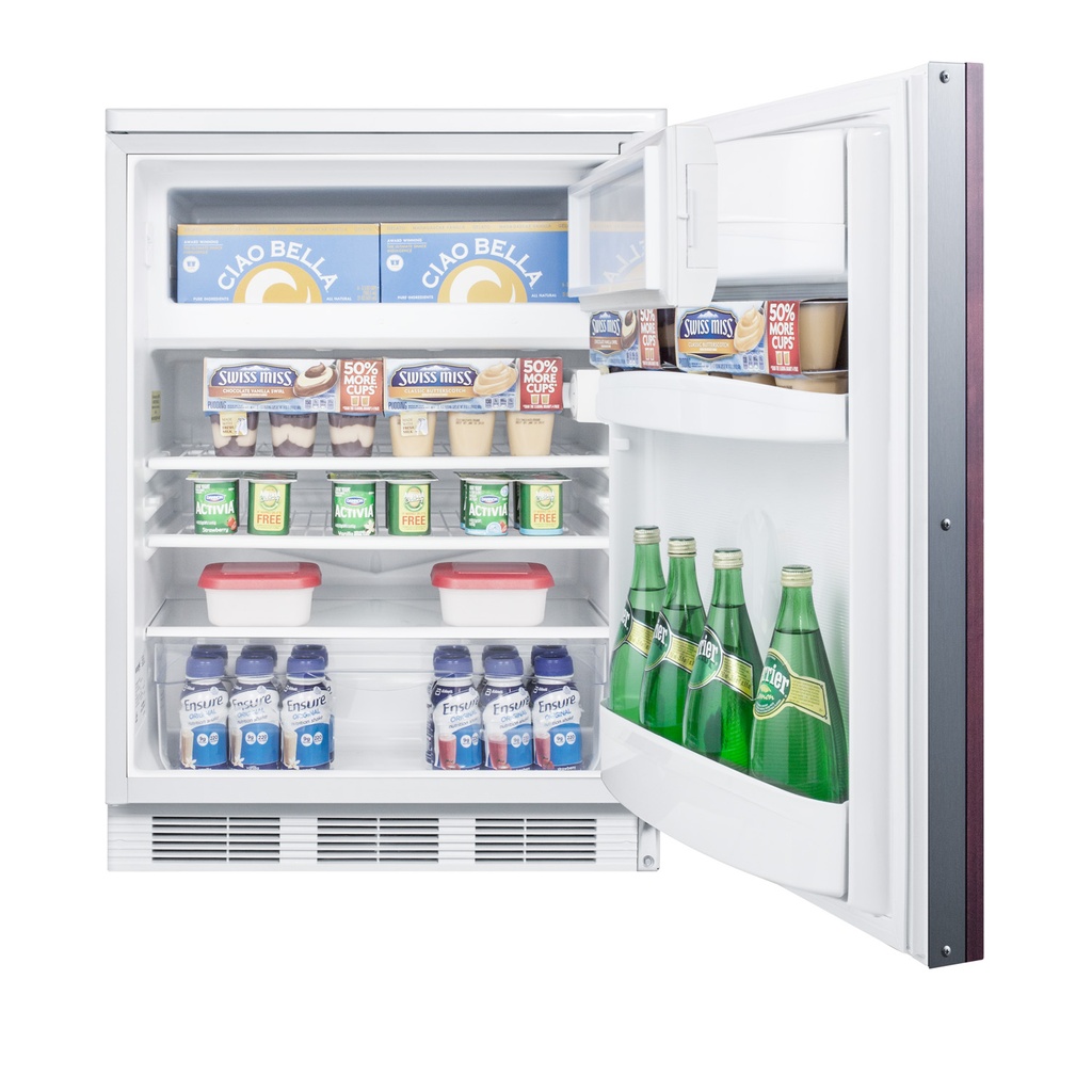 24" Wide Built-In Refrigerator-Freezer, ADA Compliant