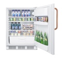 24&quot; Wide Built-In All-Refrigerator with Antimicrobial Pure Copper Handle, ADA Compliant