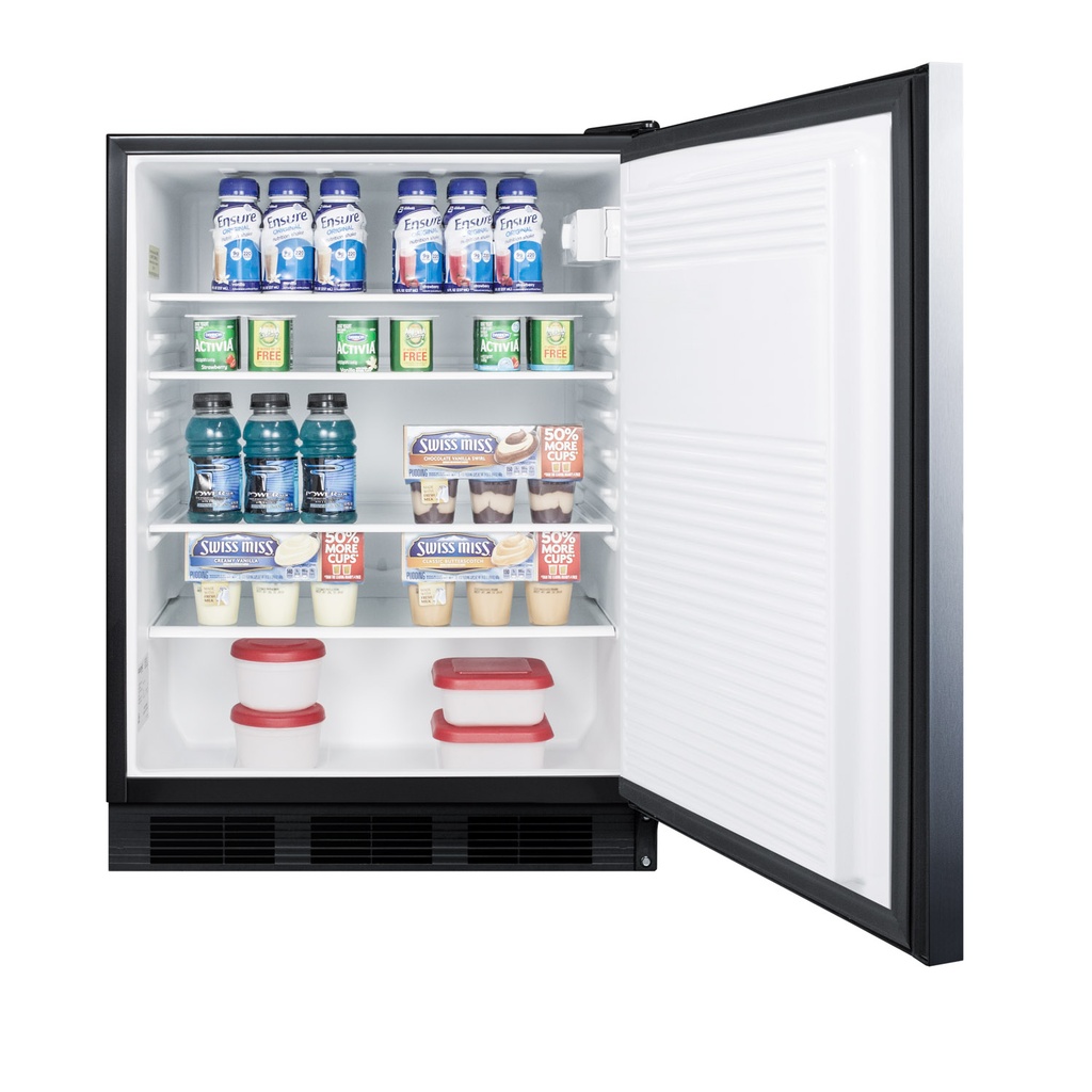 24" Wide All-Refrigerator, ADA Compliant