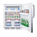 24" Wide Refrigerator-Freezer, ADA Compliant