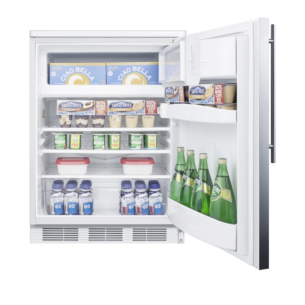 24" Wide Refrigerator-Freezer, ADA Compliant