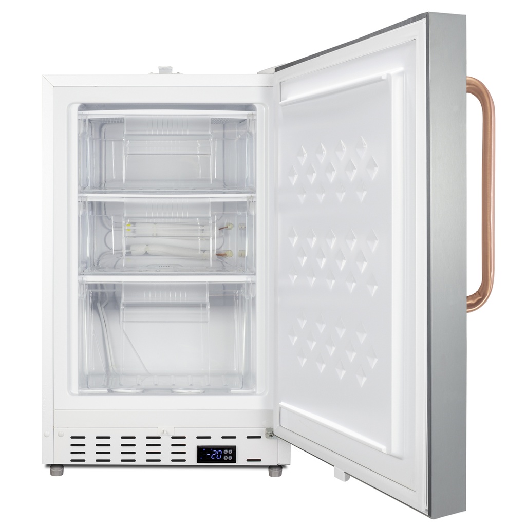 20" Wide Built-In Vaccine All-Freezer, ADA Compliant