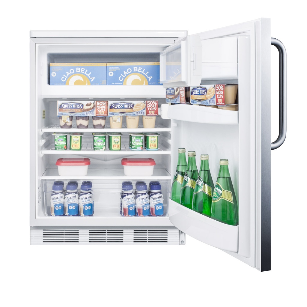 24" Wide Refrigerator-Freezer
