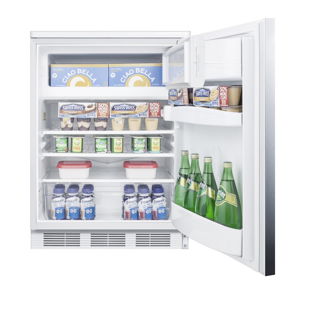 24" Wide Refrigerator-Freezer