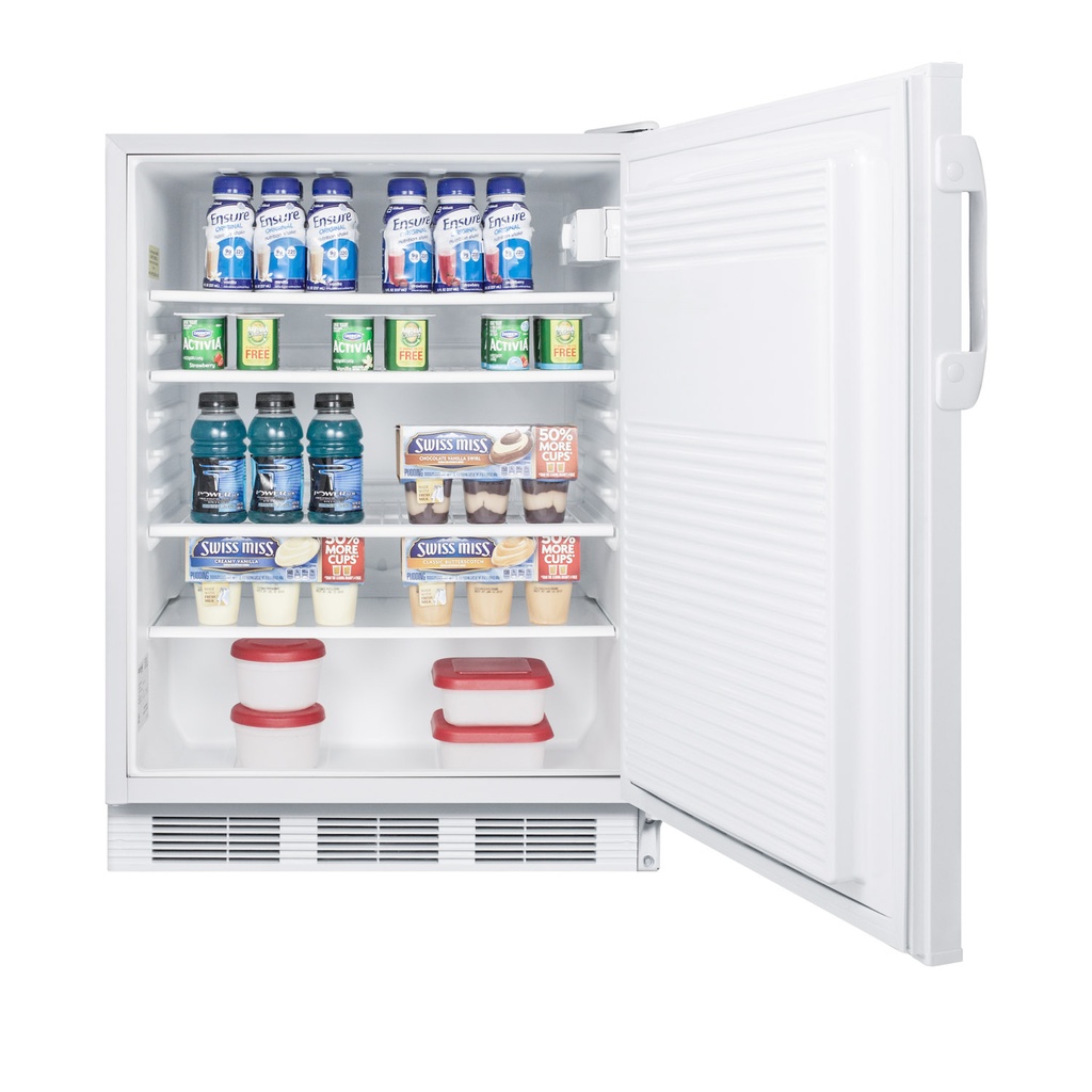 24" Wide All-Refrigerator, ADA Compliant