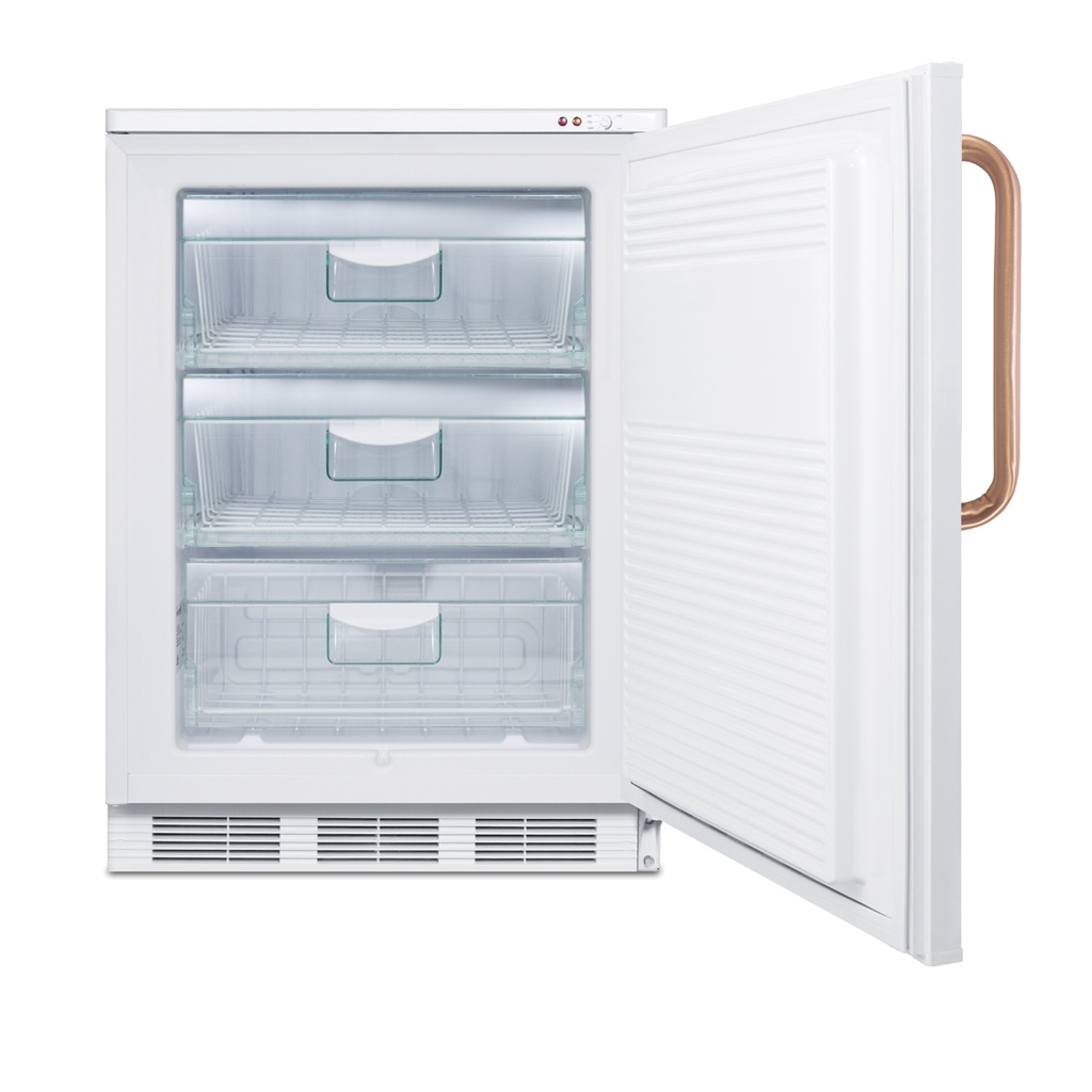 24&quot; Wide All-Freezer with Antimicrobial Pure Copper Handle