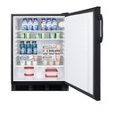 24" Wide All-Refrigerator, ADA Compliant