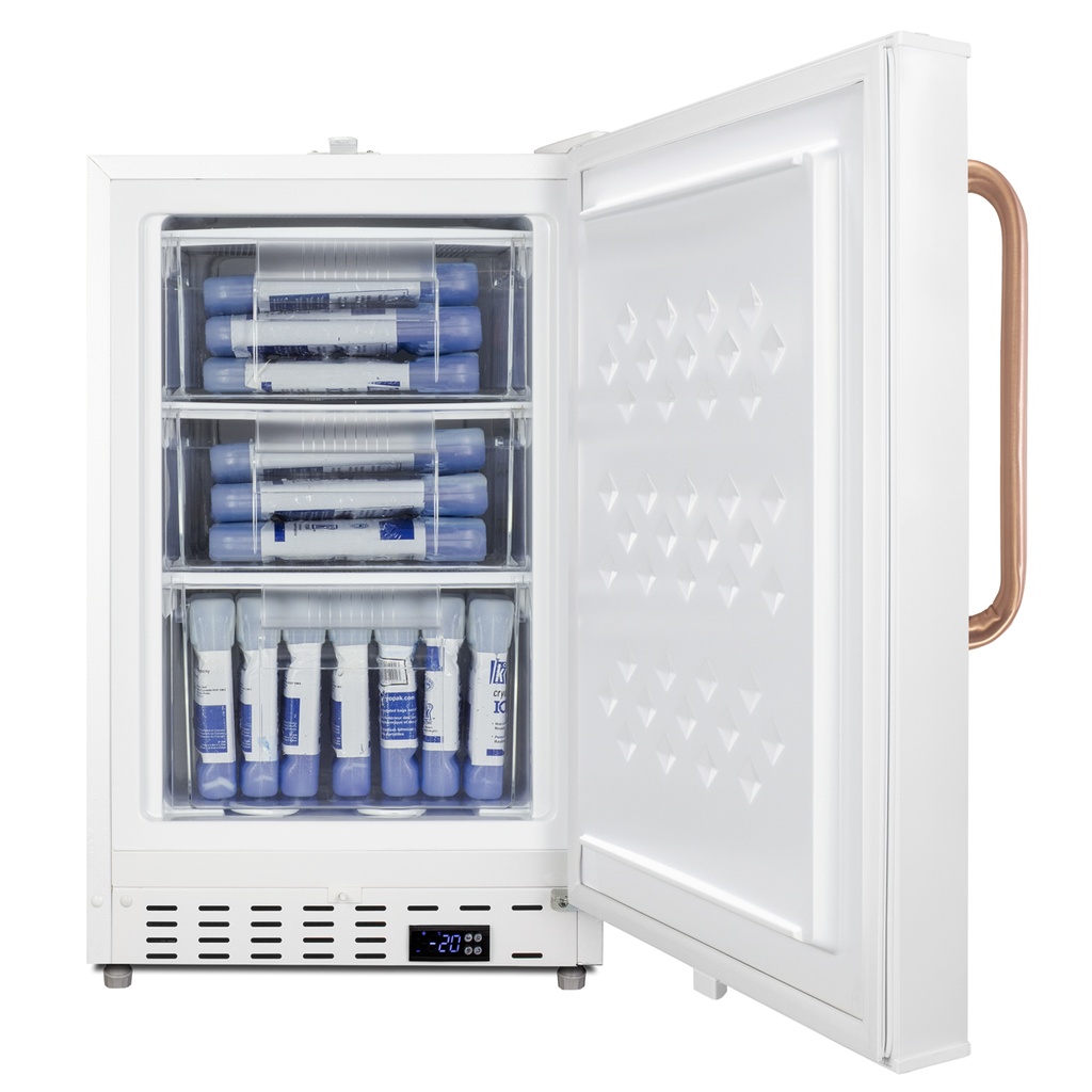 20" Wide Built-In Vaccine All-Freezer, ADA Compliant
