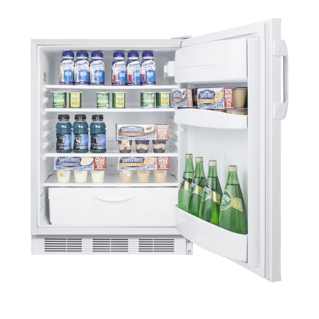 24" Wide All-Refrigerator, ADA Compliant
