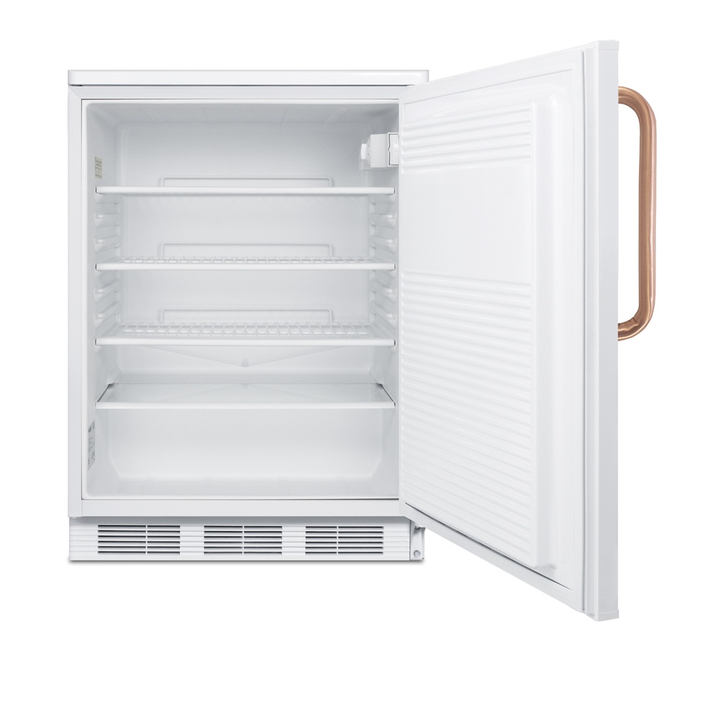 24&quot; Wide All-Refrigerator with Antimicrobial Pure Copper Handle