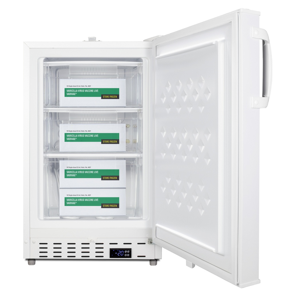20" Wide Built-In Vaccine All-Freezer, ADA Compliant