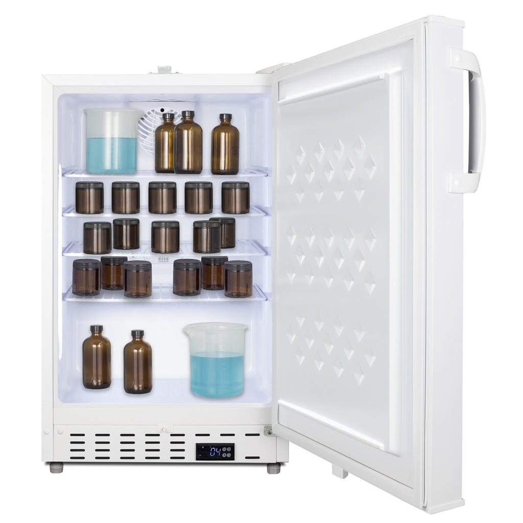 20" Wide Built-In Healthcare All-Refrigerator, ADA Compliant
