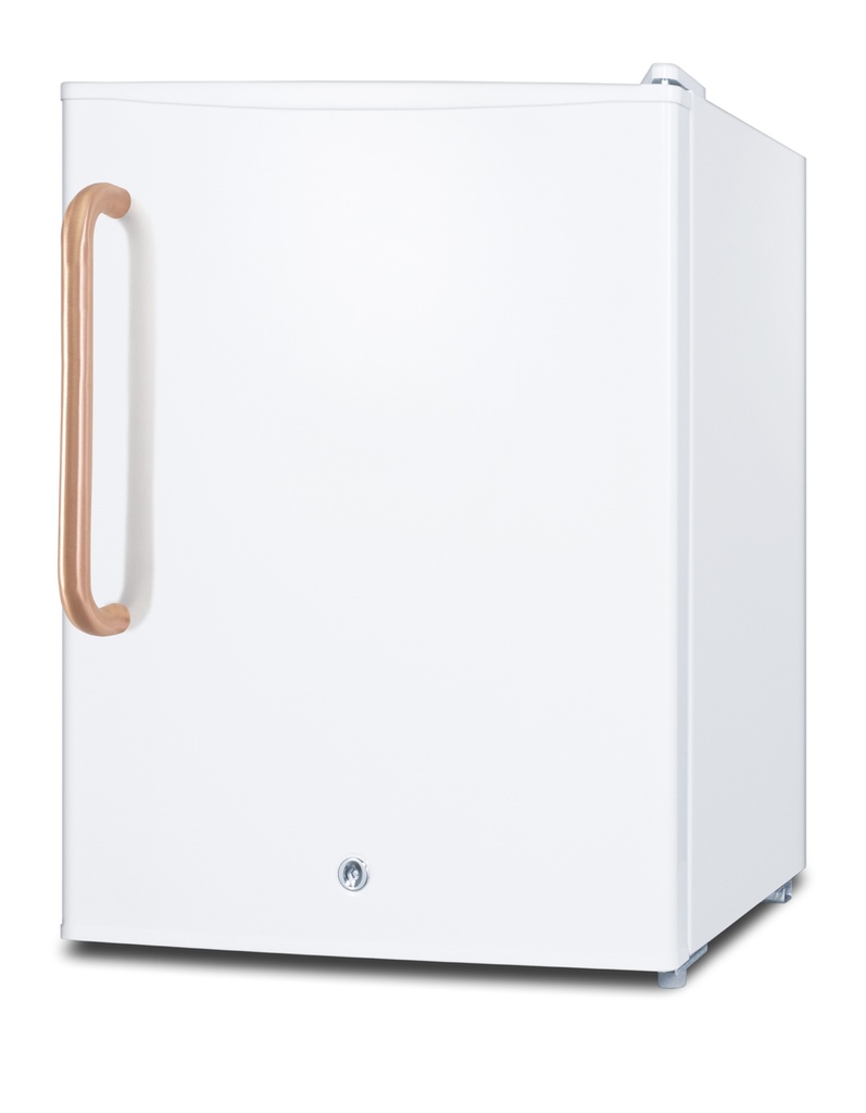 Compact All-Freezer with Antimicrobial Pure Copper Handle