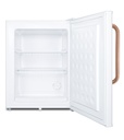 Compact All-Freezer with Antimicrobial Pure Copper Handle