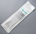Globe Scientific 2 ml Polystyrene Sterile Serological Pipettes, Green Striped, 500/Case