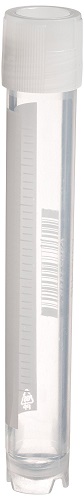 Globe Scientific CryoClear 5 ml PP Cryogenic Vials w/ External Threaded, 500/Case