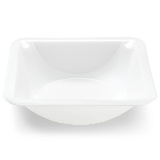 Globe Scientific 100 ml Medium PS Antistatic Square Weighing Dish, 500/Case