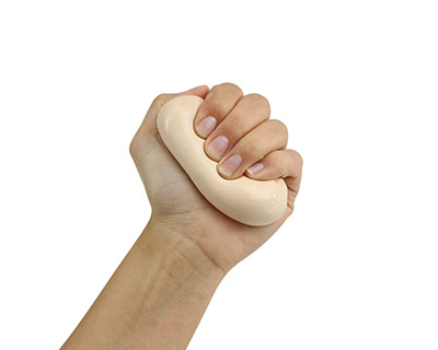 Fabrication CanDo TheraPutty 4 oz XX-Soft Standard Hand Exercise Material, Tan