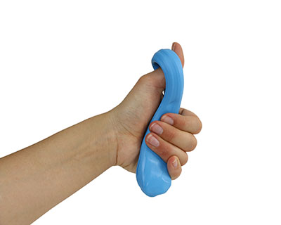 Fabrication CanDo TheraPutty 4 oz Firm Standard Hand Exercise Material, Blue