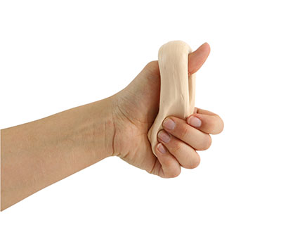Fabrication CanDo TheraPutty 2 oz XX-Soft Standard Hand Exercise Material, Tan