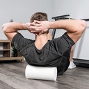 Fabrication CanDo 6 inch x 12 inch PE Round Foam Roller, White