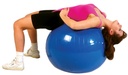 Fabrication CanDo 34 inch PVC Standard Inflatable Exercise Ball, Blue