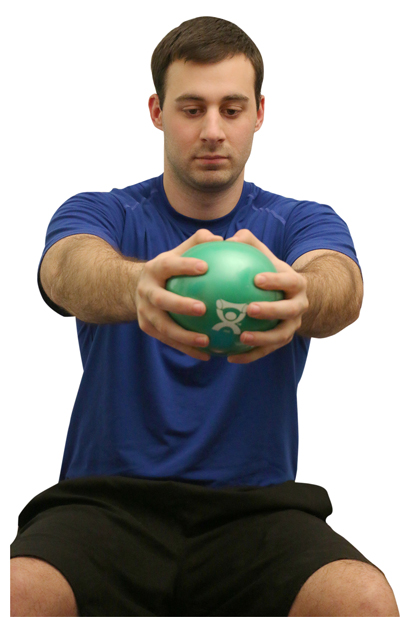 Fabrication CanDo WaTe 4.4 lb Hand-Held Weighted Ball, Green