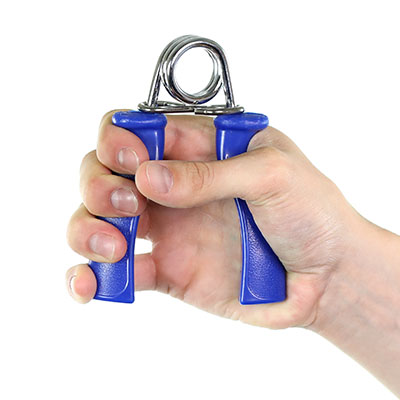 Fabrication CanDo Fixed Heavy Resistance Hand Grip, Blue, 2/Pack
