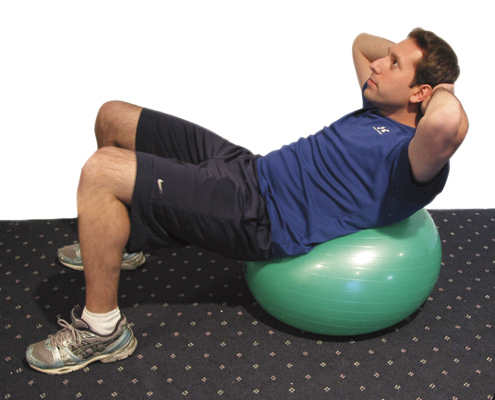 Fabrication CanDo 26 inch PVC Standard Inflatable Exercise Ball, Green