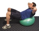 Fabrication CanDo 26 inch PVC Standard Inflatable Exercise Ball, Green