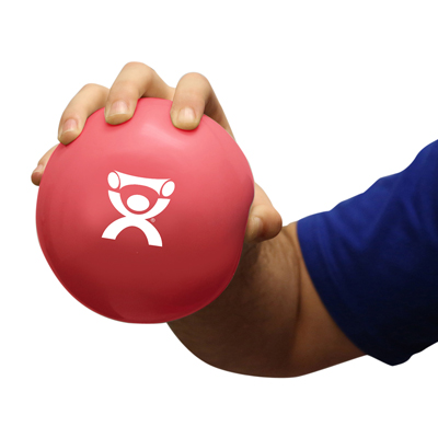 Fabrication CanDo WaTe 3.3 lb Hand-Held Weighted Ball, Red