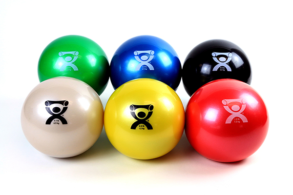 Fabrication CanDo WaTe Hand-Held Weighted Balls, Assorted Color, 6 Pieces/Pack